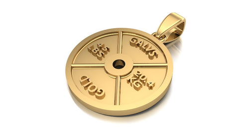 45lbs Plate Pendant